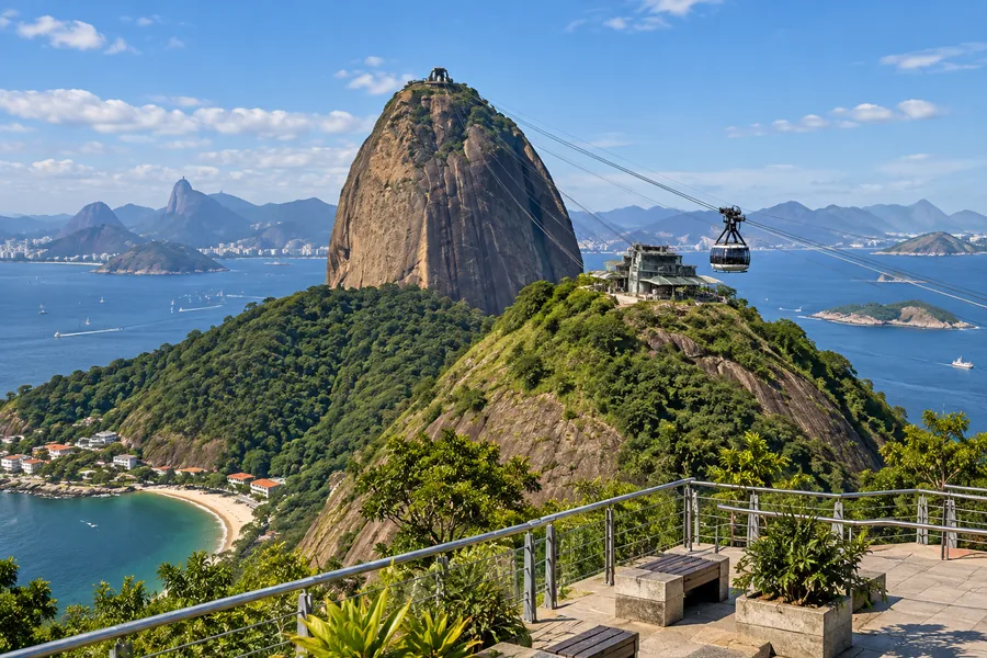 Viewpoints at Morro da Urca and Sugarloaf Mountain