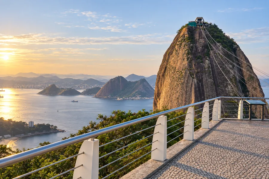 Quiet morning view from Sugarloaf Mountain
